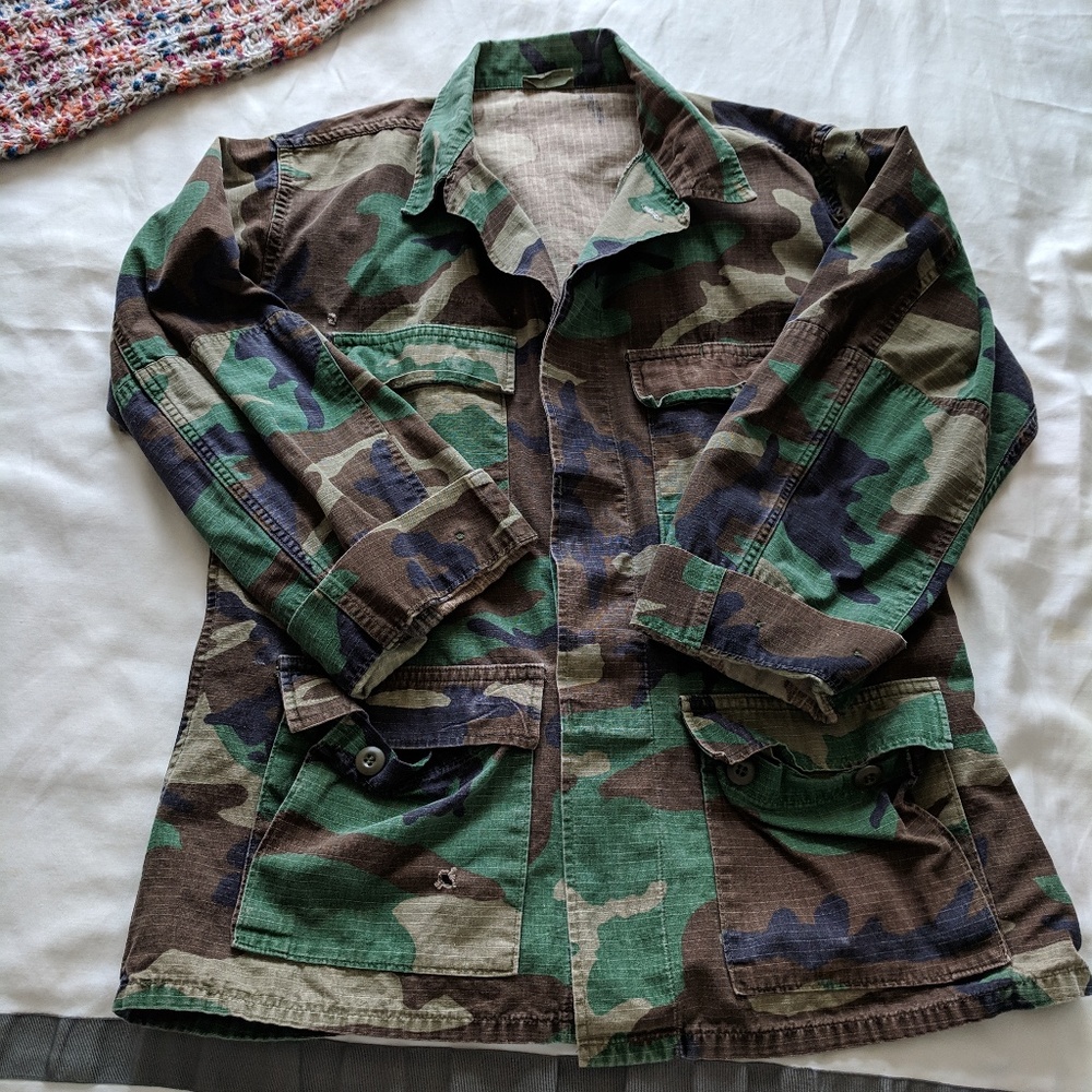 Vintage Camo Jacket